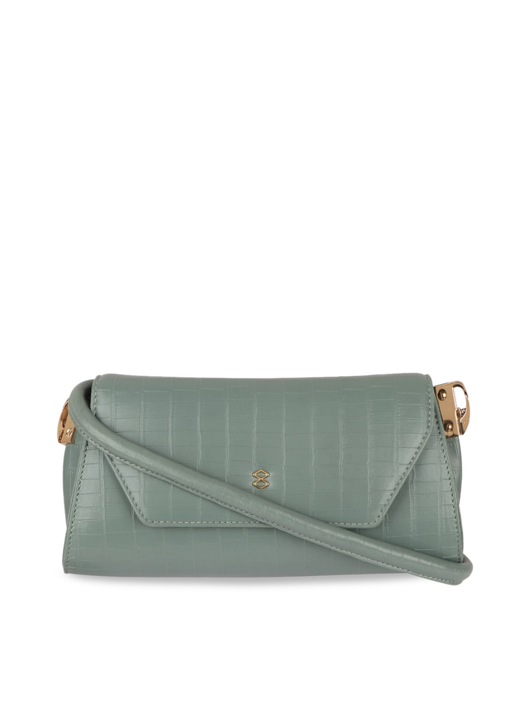 

HORRA Textured Structured Sling Bag, Green