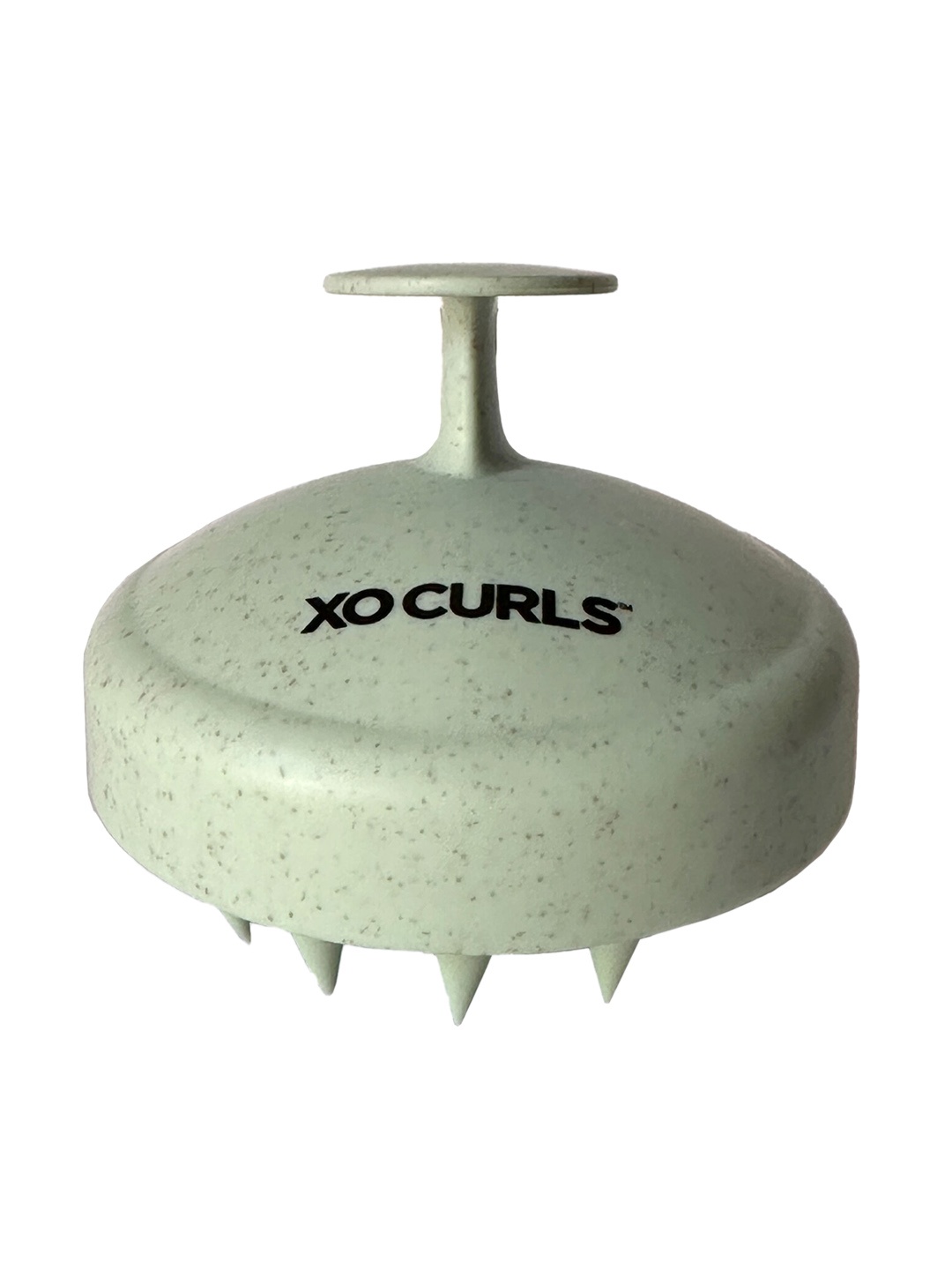

XO CURLS Biodegradable & Eco-Friendly Gentle Shampoo Brush for Clean Scalp - Green