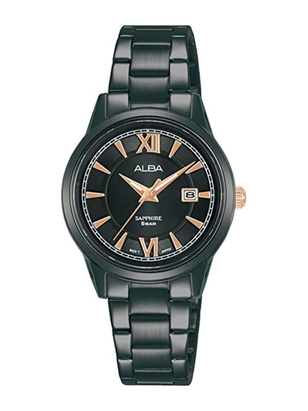 

Alba Men Bracelet Style Straps Analogue Multi Function Watch ALBAAH7AK3X1, Green