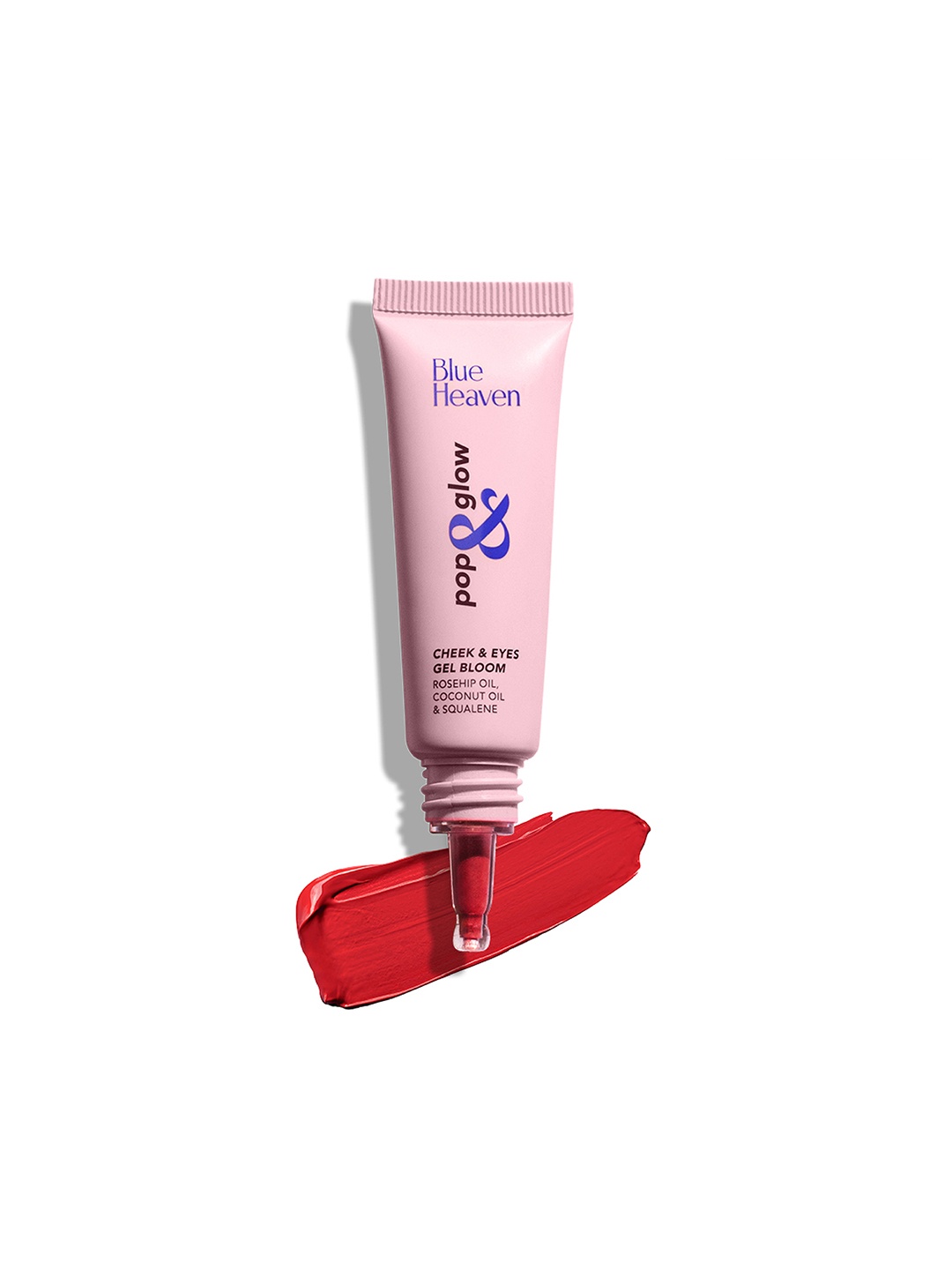 

Blue Heaven Pop & Glow Eye & Cheek Tint Blusher For Face Makeup 12ml - Pink Tease