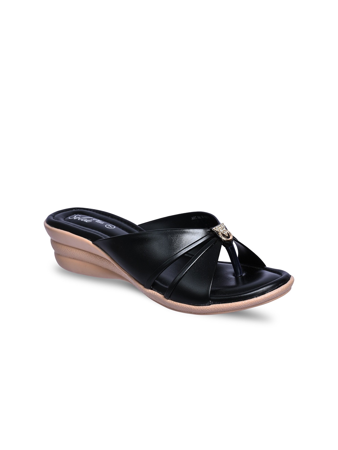 

Paragon Lightweight & Ultra Comfortable Wedges, Black