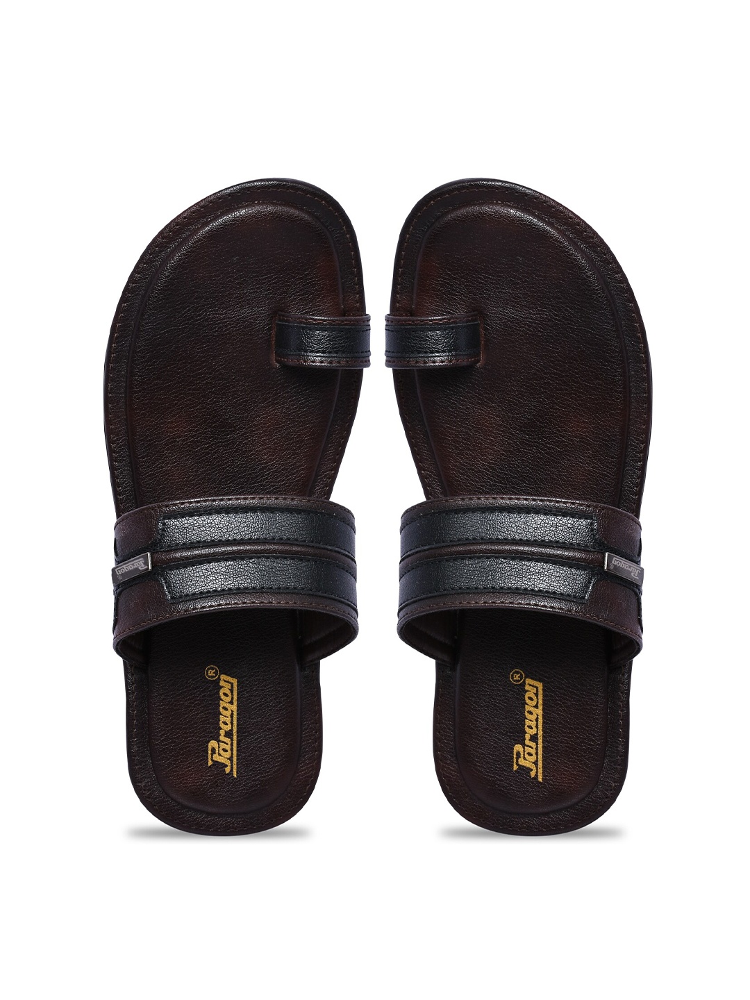 

Paragon Men Textured Lightweight Comfort Sandals, Brown