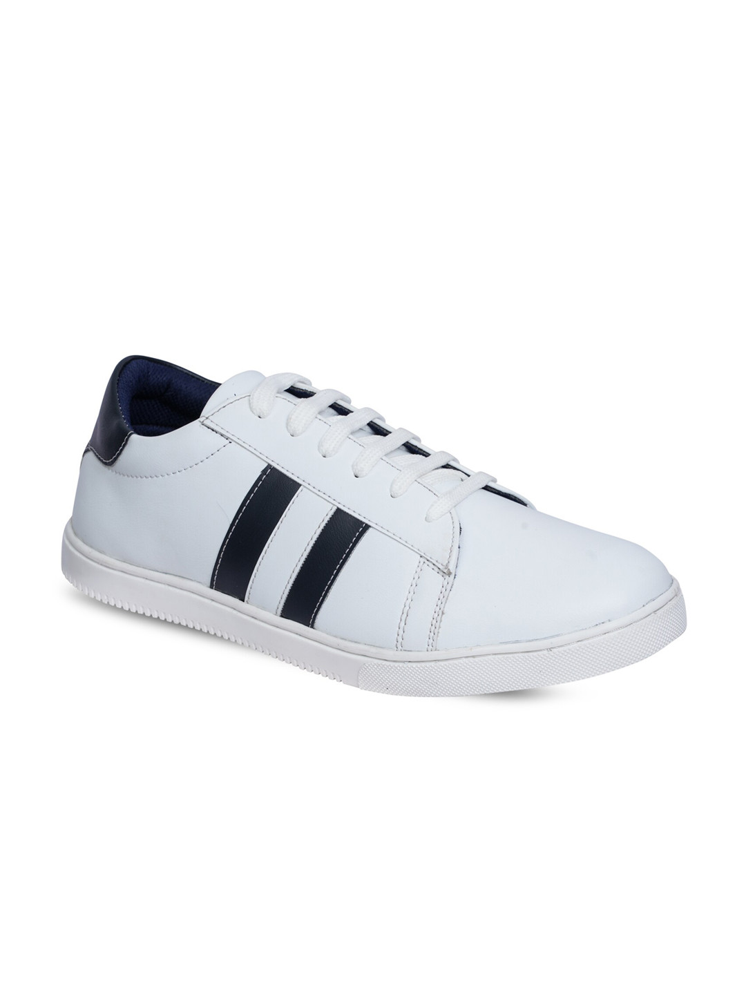 

Paragon Men Striped Comfort Insole Sneakers, White