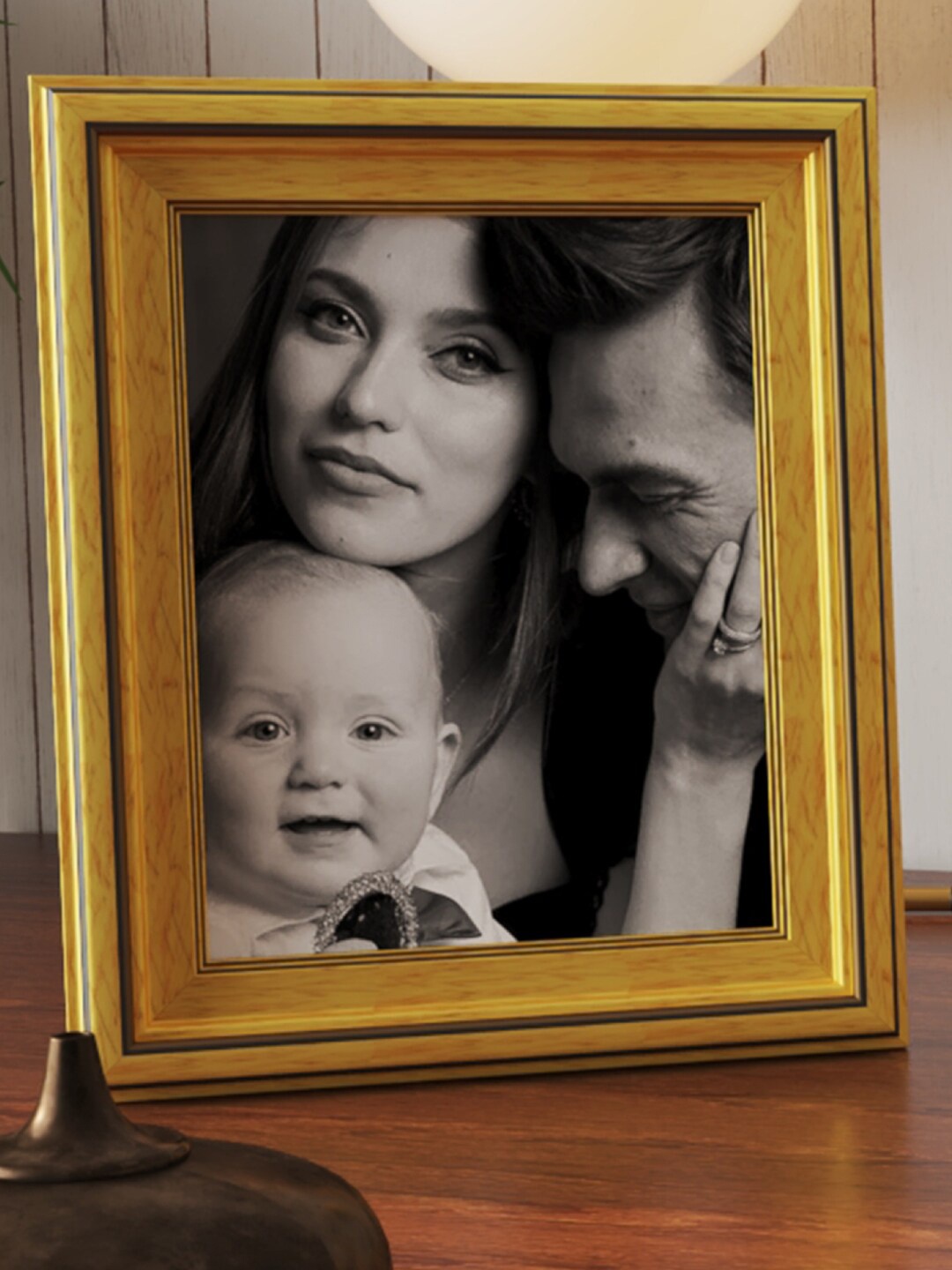 

Art Street Gold-Toned Premium 3D Photo Frame