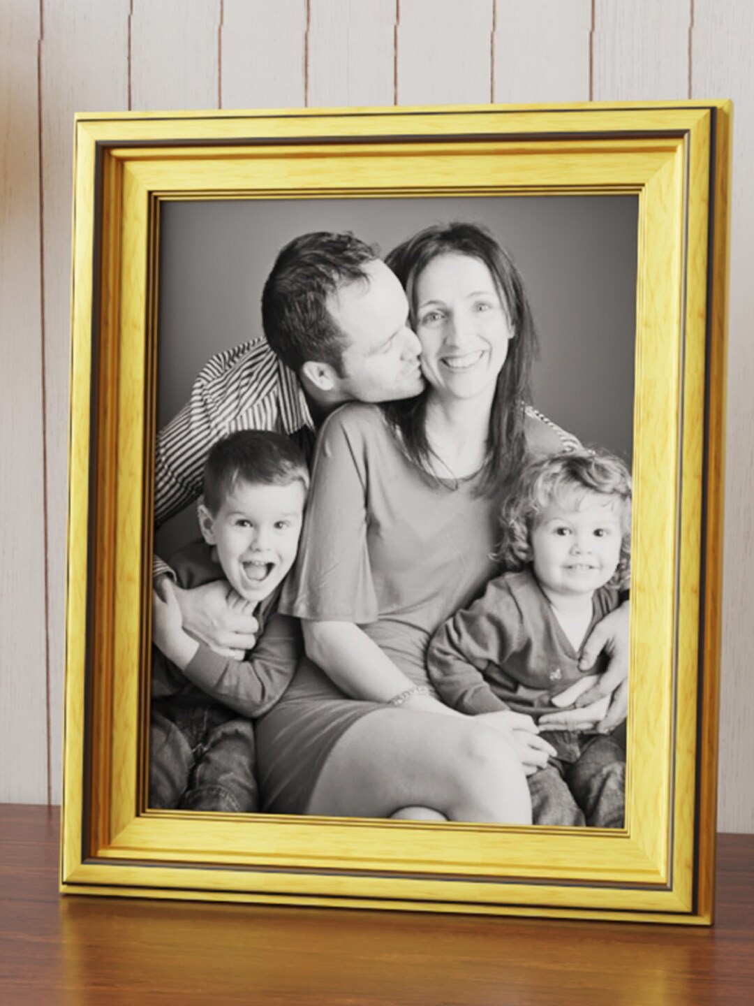 

Art Street Golden Table-Top Photo Frame, Gold