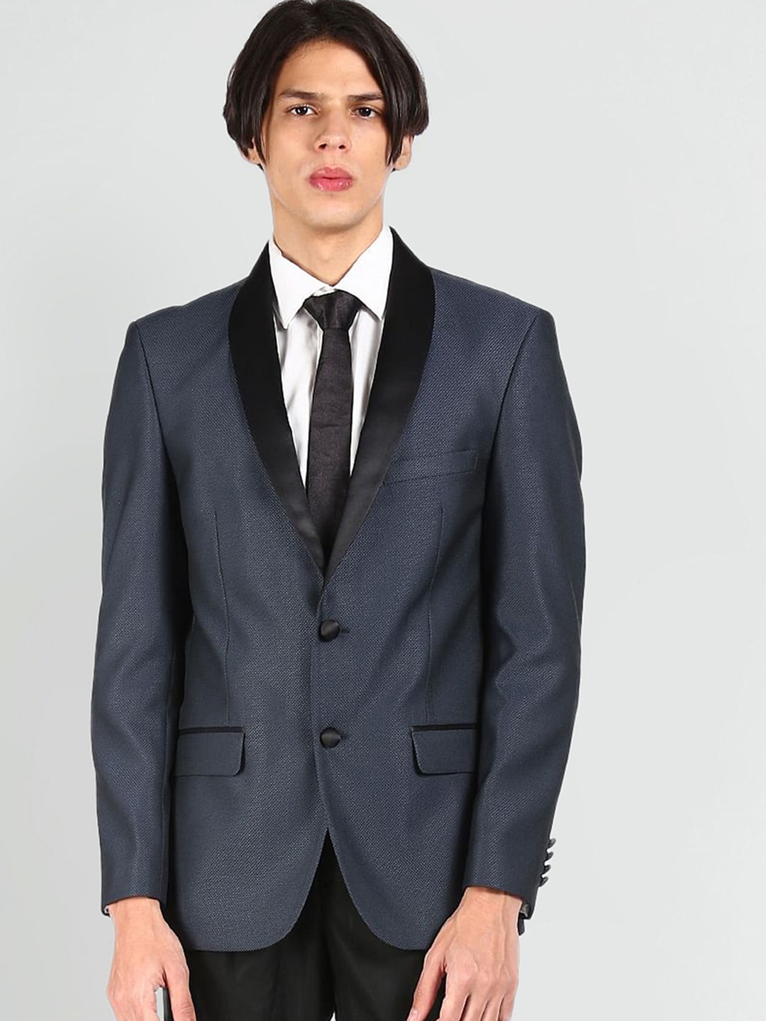 

Arrow Single-Breasted Formal Blazer, Blue