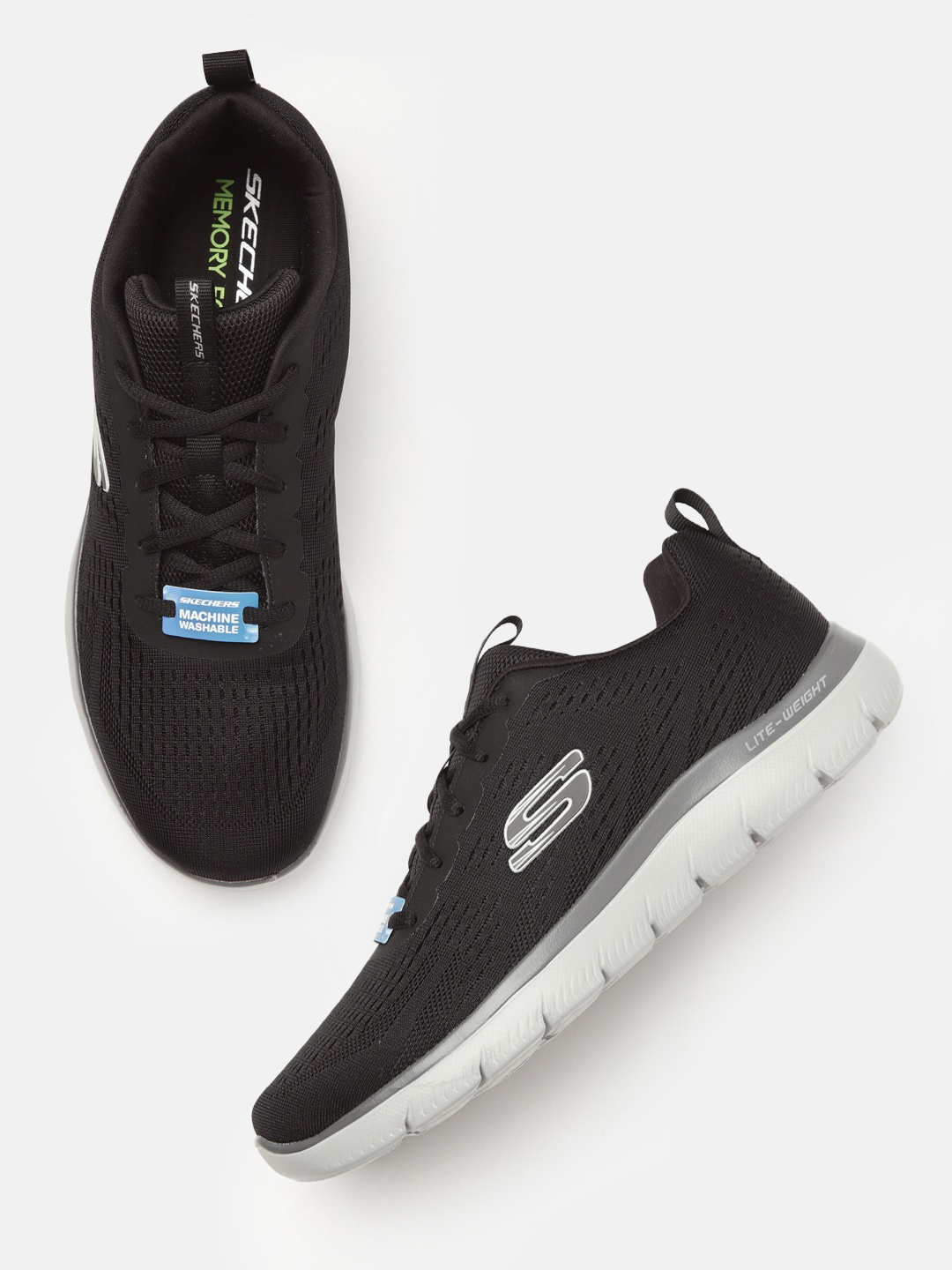 

Skechers Men Summits Torre Sneakers, Black