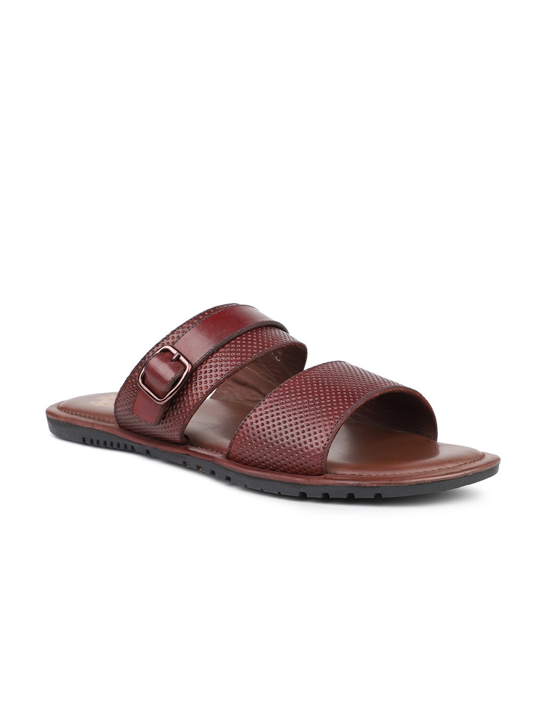 

ATESBER by Inc.5 Leather Comfort Sandals, Brown