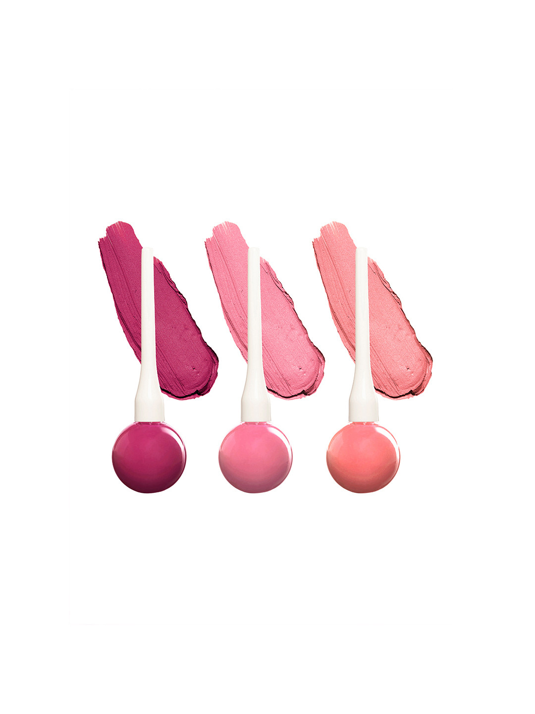 

Blue Heaven Set of 3 Candy Crush Non-Transfer Matte Lip Color 10 ml Each - Bubblegum Bliss, Pink