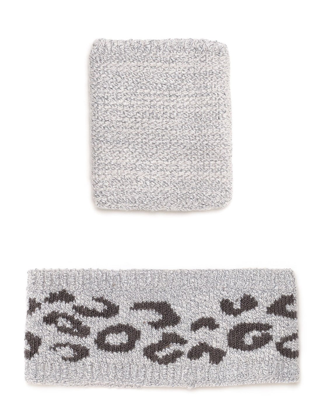

Bharatasya Kids Sports Sweatband & Wristband, Grey