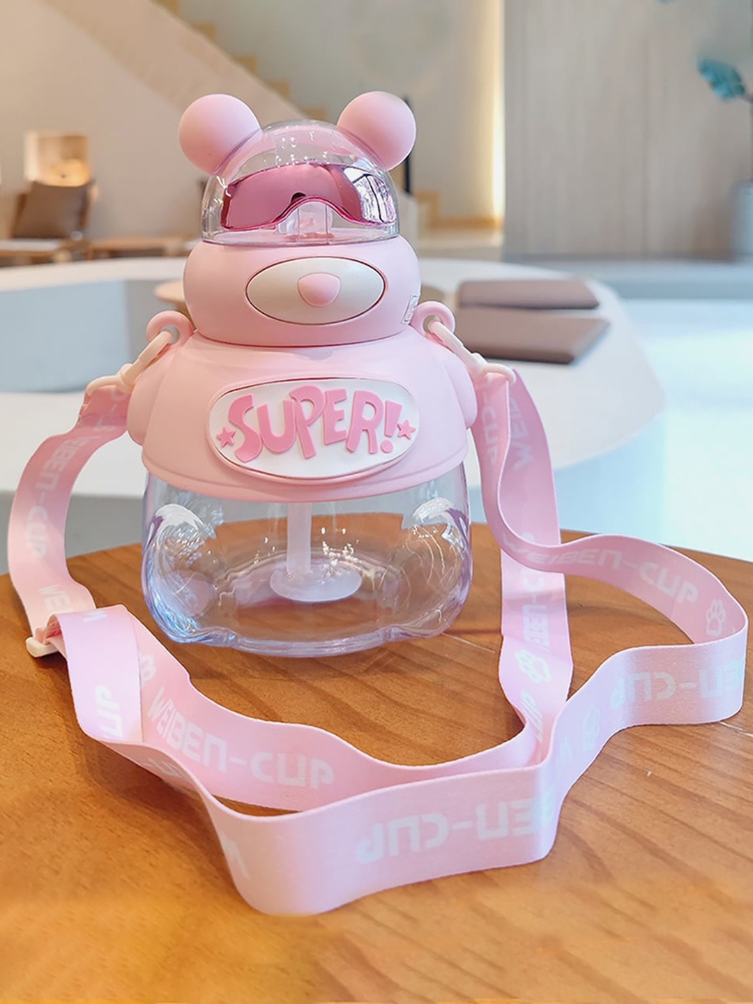 

Little Surprise Box LLP Pink Super cool Kelly Jo Kids Pink Water Bottle -1.2 L
