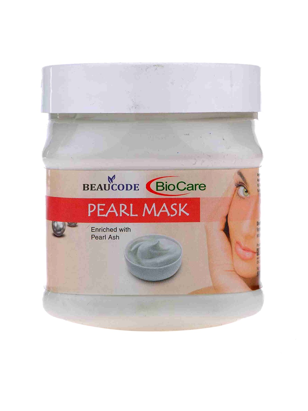 

BEAUCODE BIOCARE Pearl Face Mask with Pearl Ash - 250 ml, Orange