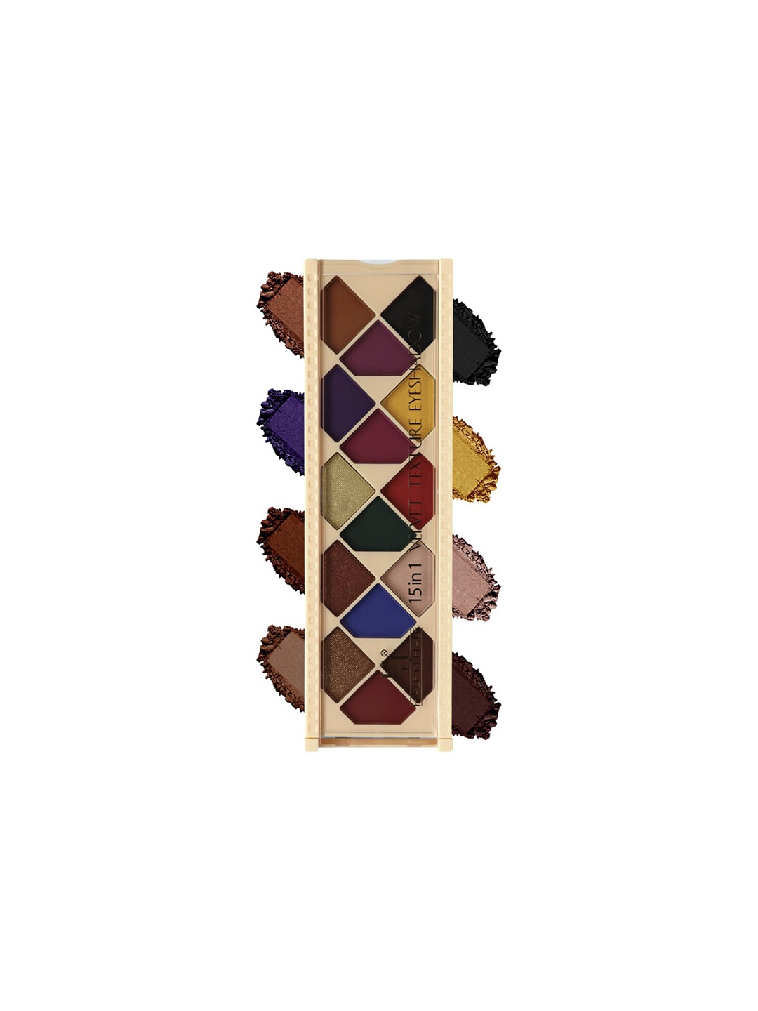 

Half N Half 15-in-1 Velvet Texture Eyeshadow - Matte 02, Multi