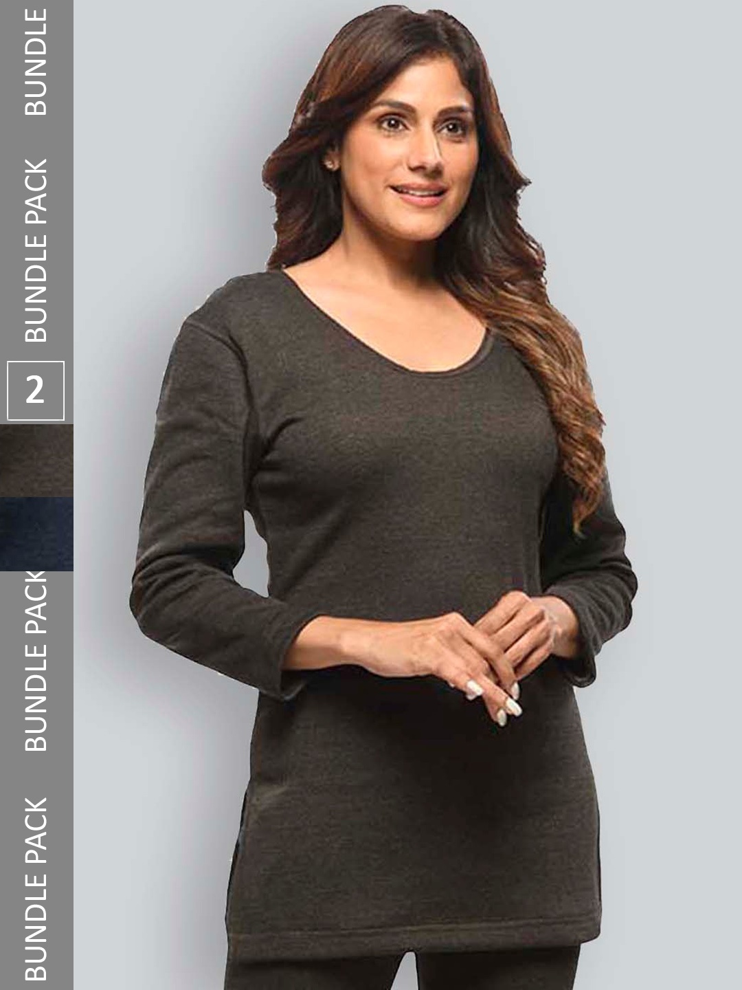 

INFERNO Pack Of 2 Assorted Thermal Tops