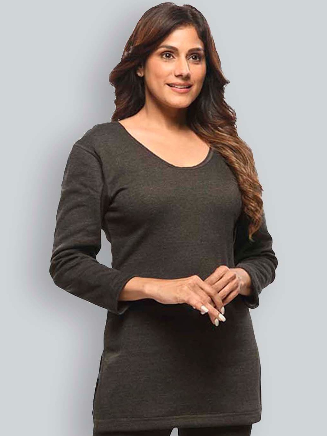 

INFERNO Cotton Thermal Tops, Black