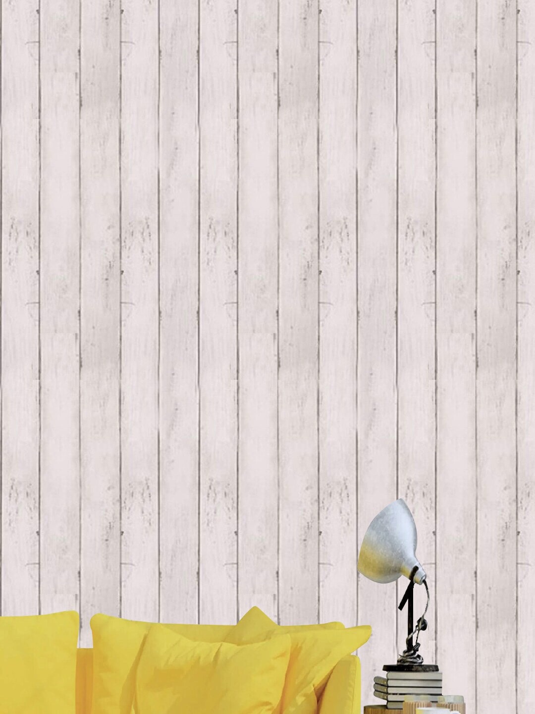 Jaamso Royals Grey Printed Self Adhesive Wall Sticker