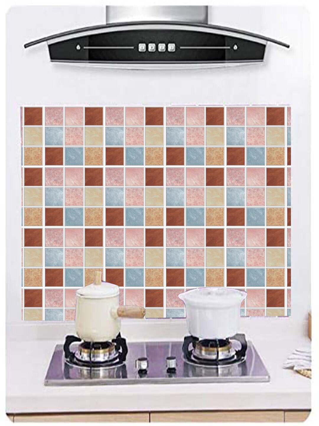 

Jaamso Royals Beige & Brown 5 Pieces Sheets PE Foam 3D Self-Adhesive Wallpaper