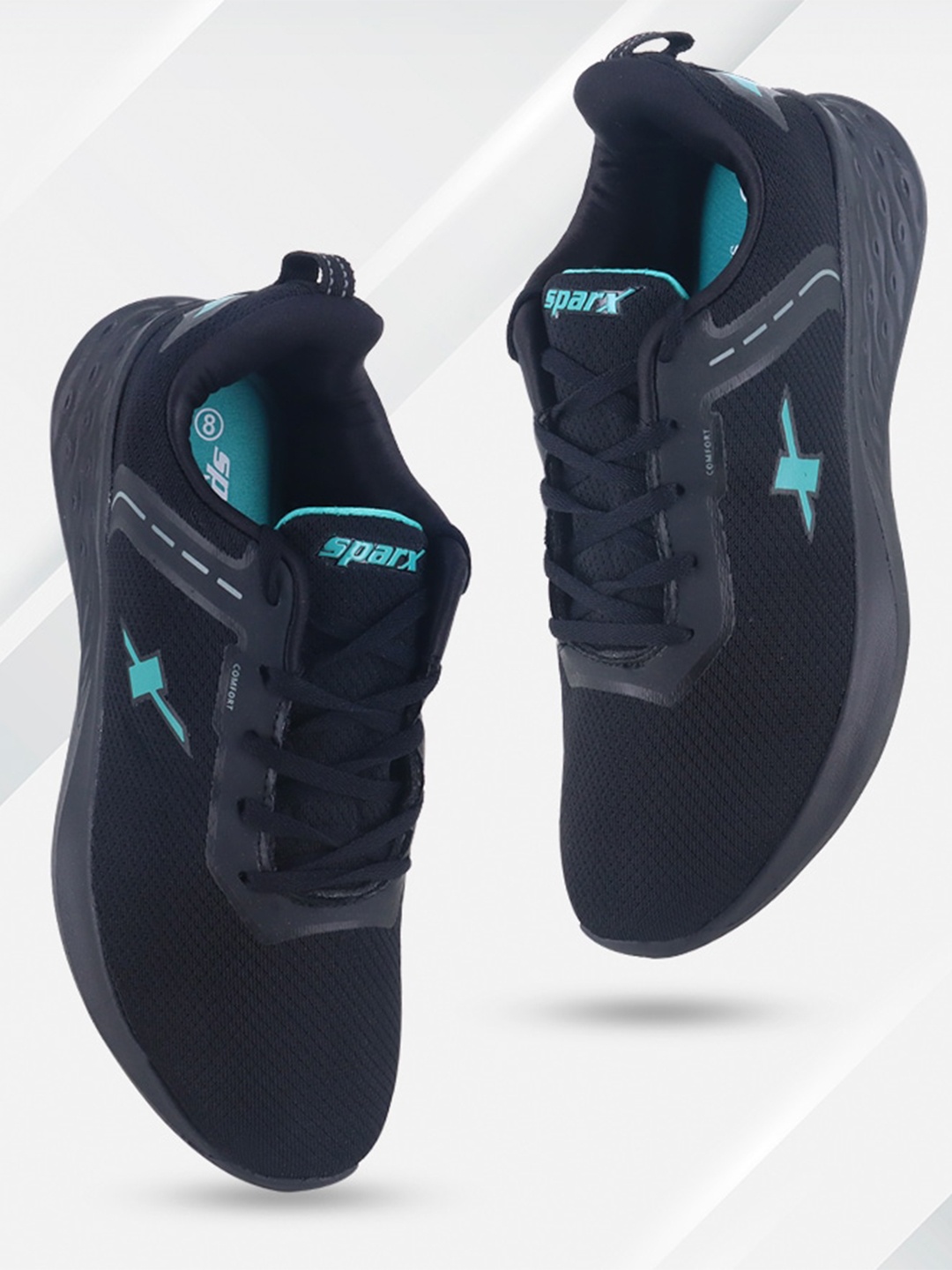 

Sparx Men Mesh Running Marking Shoes, Black