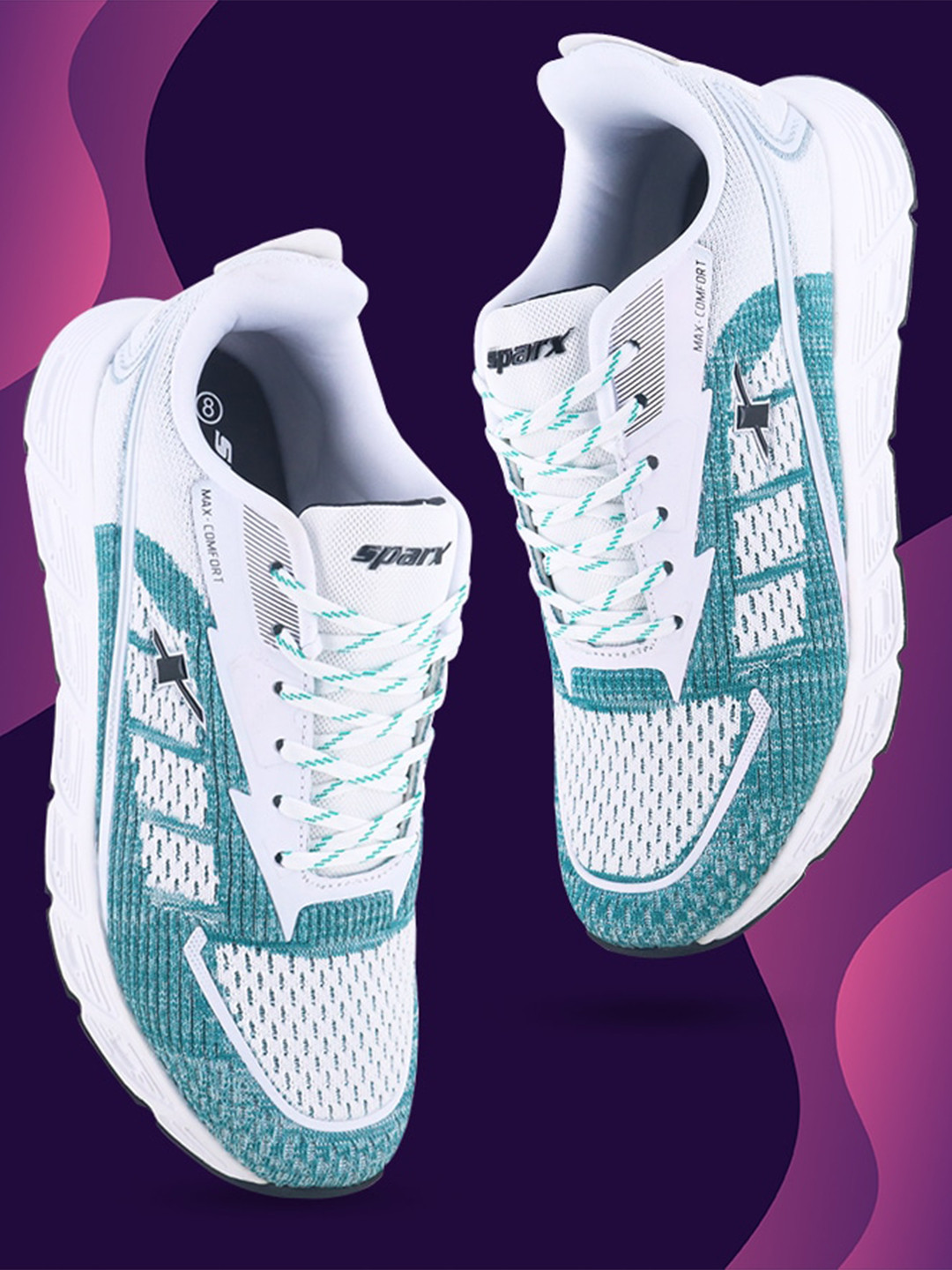 

Sparx Men Mesh Running Marking Shoes, White