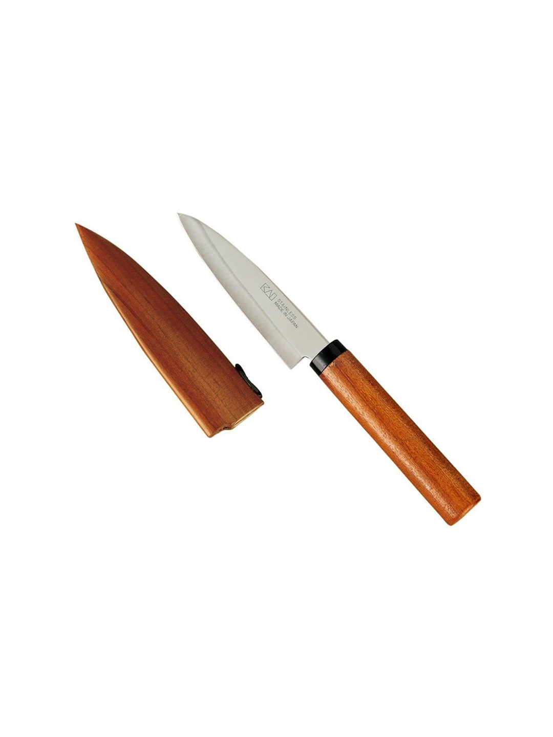 

KAI Brown Stainless Steel Fruit Knife