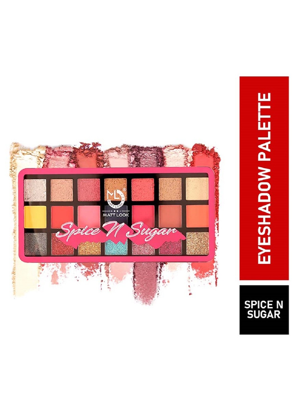 

MATTLOOK Ultra Professional Eyeshadow Palette - Spice N Sugar, Multi