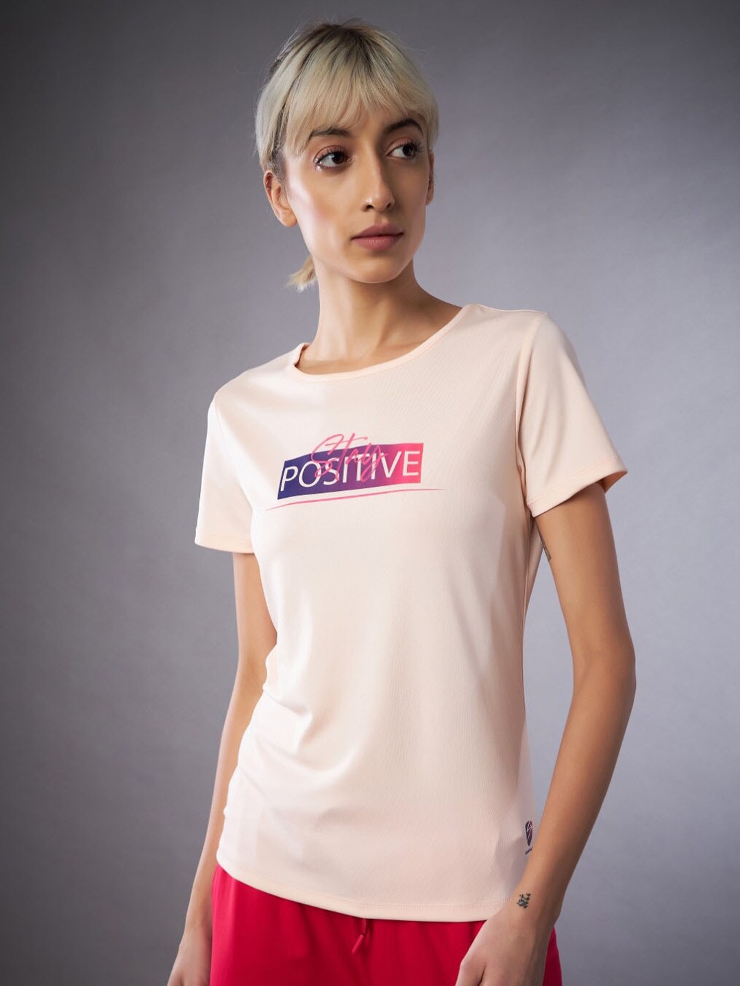 

UNPAR Typography Printed T-shirt, Pink