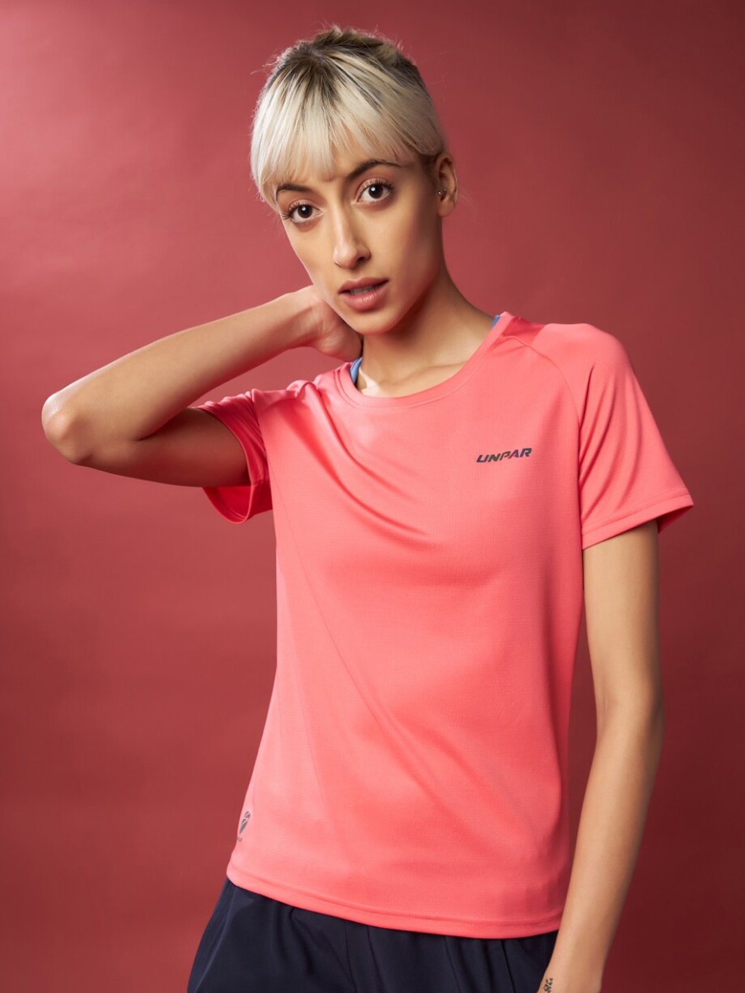 

UNPAR Raglan Sleeves T-shirt, Pink
