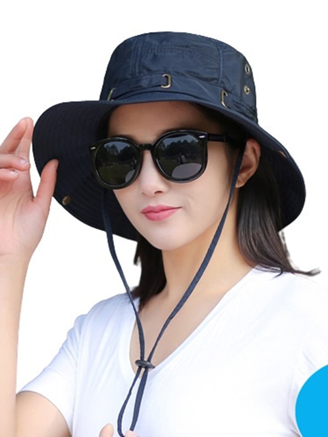

Alexvyan Women UV Protected Sun Hat, Black