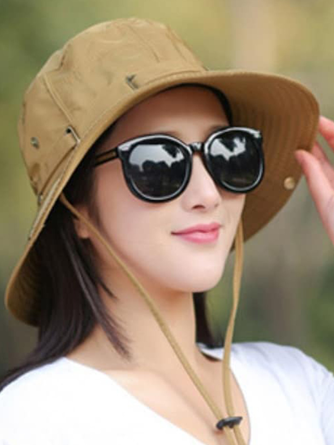 

Alexvyan Women UV Protected Sun Hat, Brown