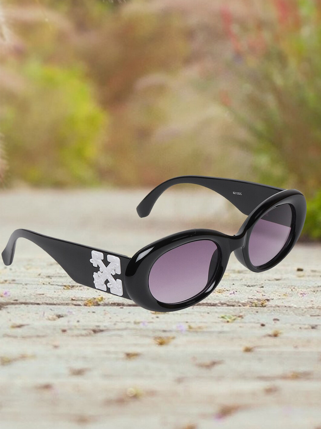

Swiss Design Unisex Lens & Oval Sunglasses With UV Protected Lens SDSG-8213-1, Grey