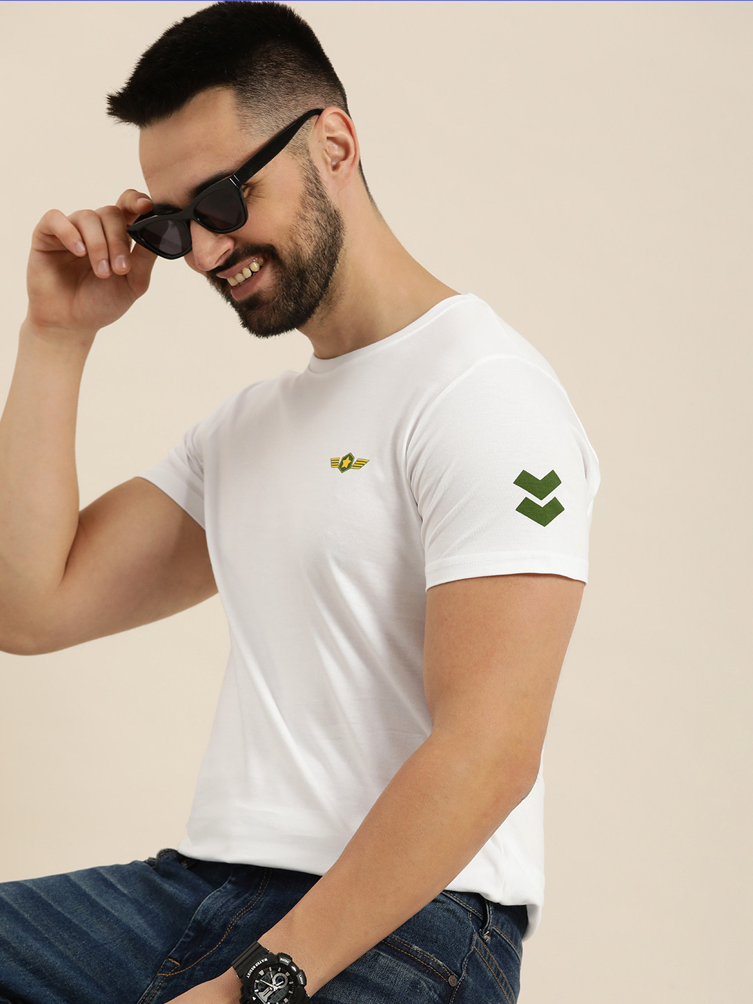 

HERE&NOW Pure Cotton T-shirt, White