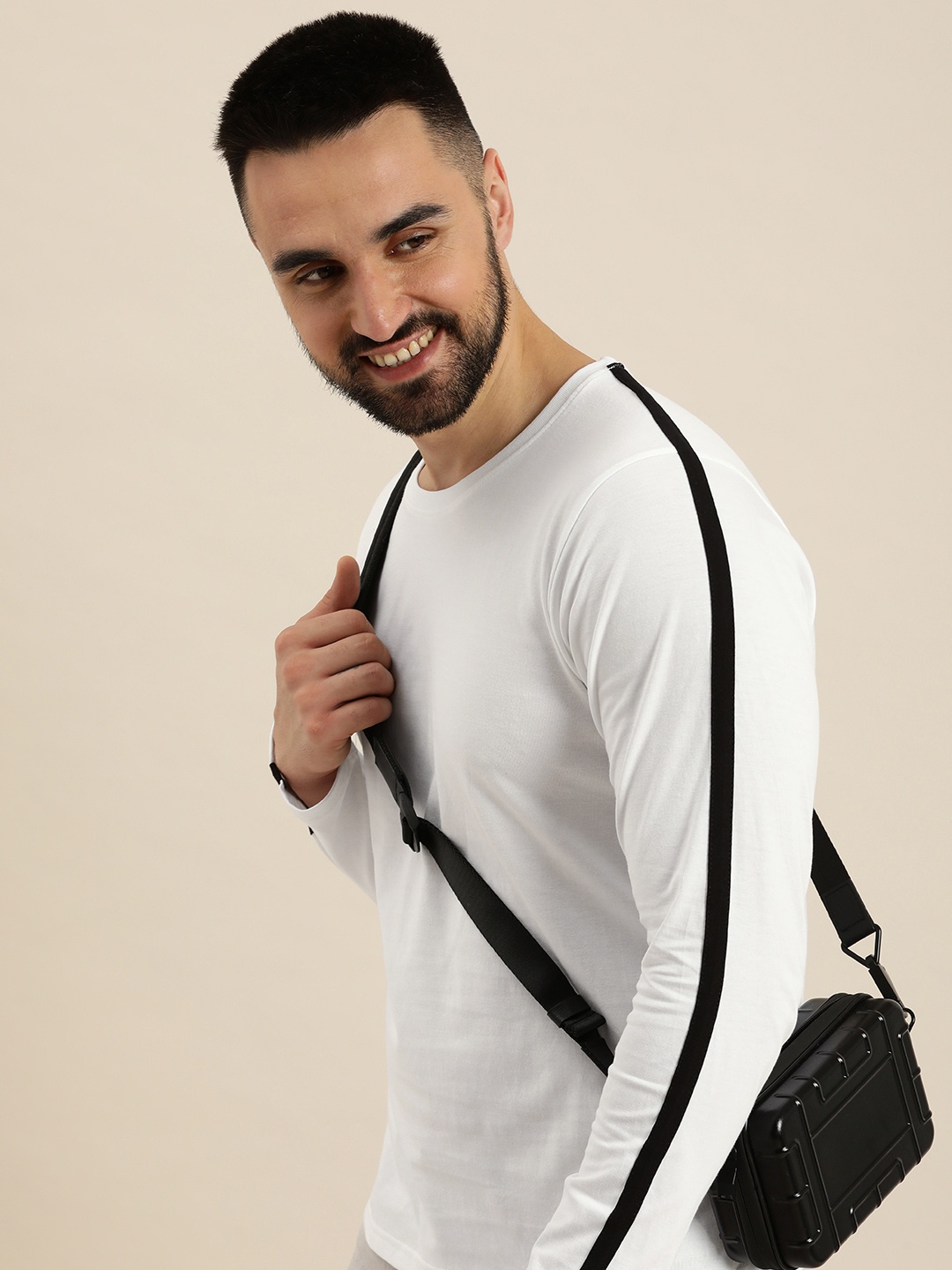 

HERE&NOW Monochrome Pure Cotton T-shirt, White
