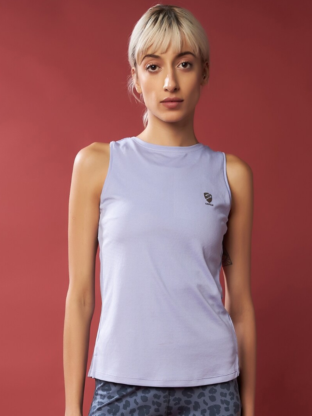 

UNPAR Round Neck Lightweight Gym Innerwear Vests, Violet