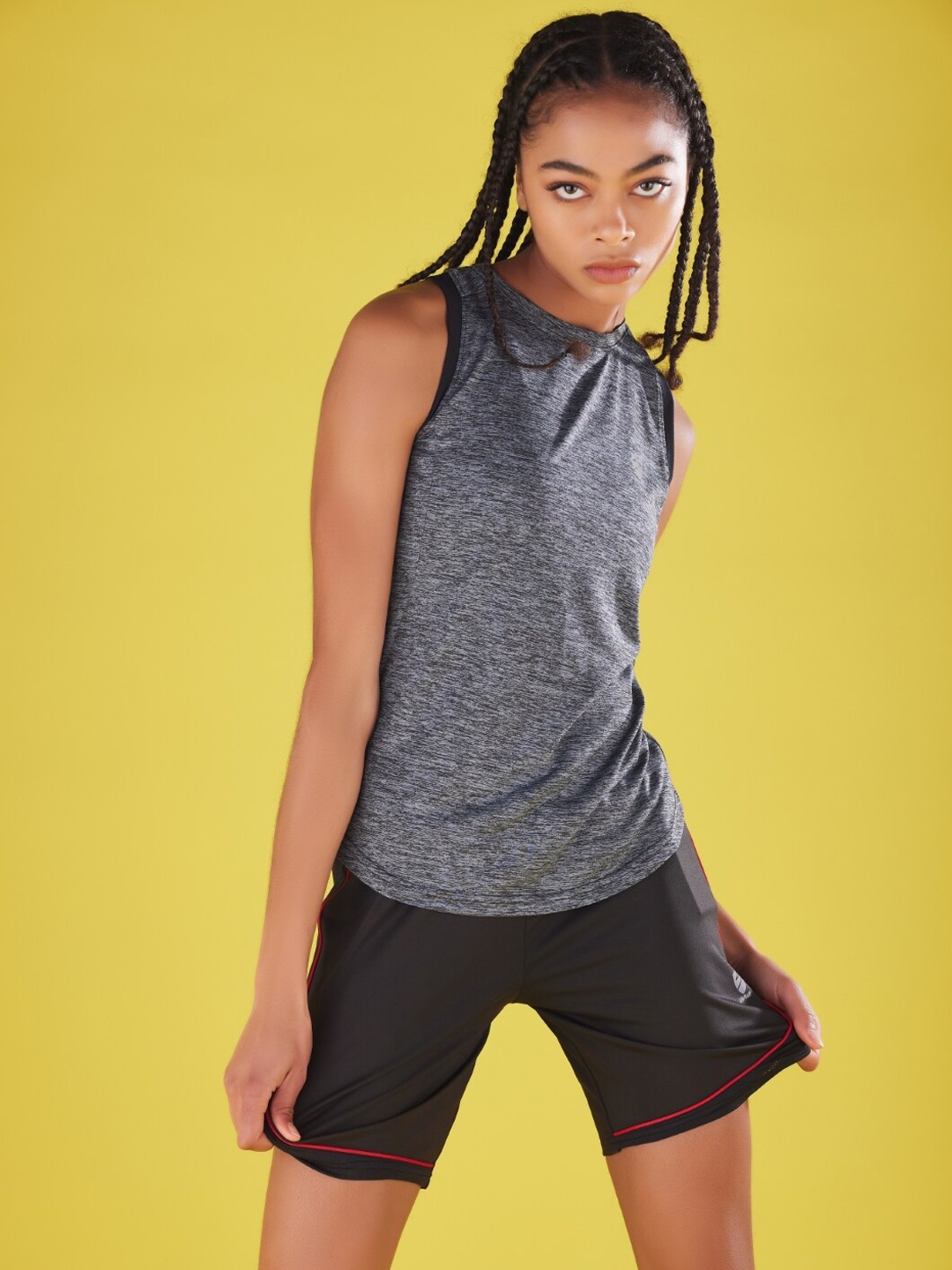 

UNPAR Sleeveless Gym Innerwear Vests, Grey