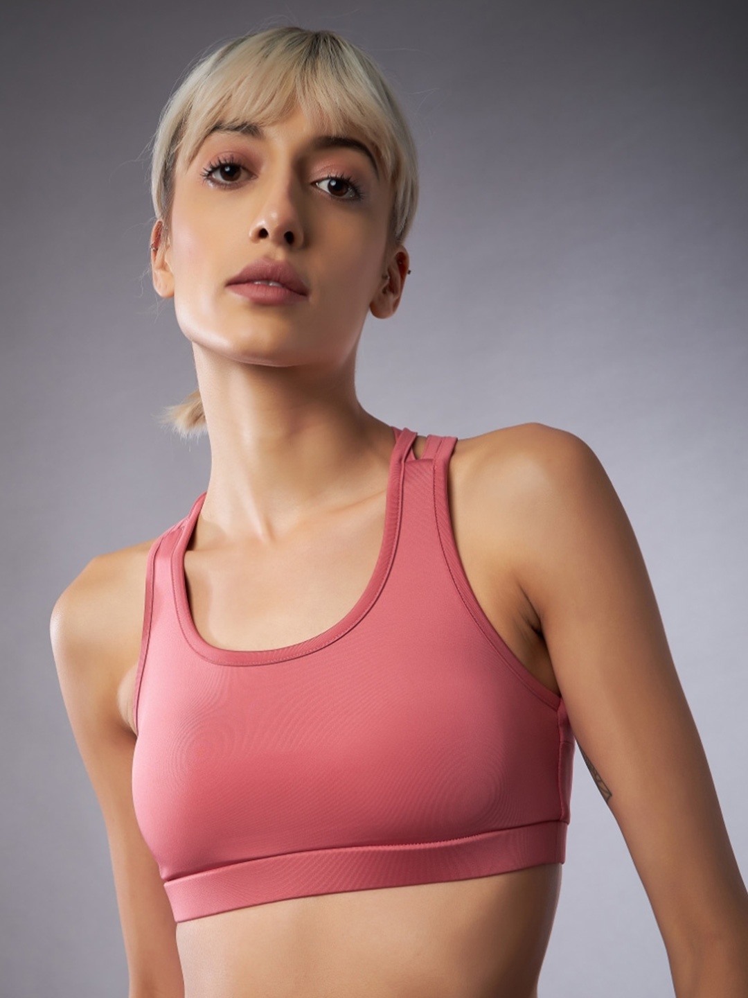 

UNPAR Full Coverage Non Coverage Bra All Day Comfort, Coral