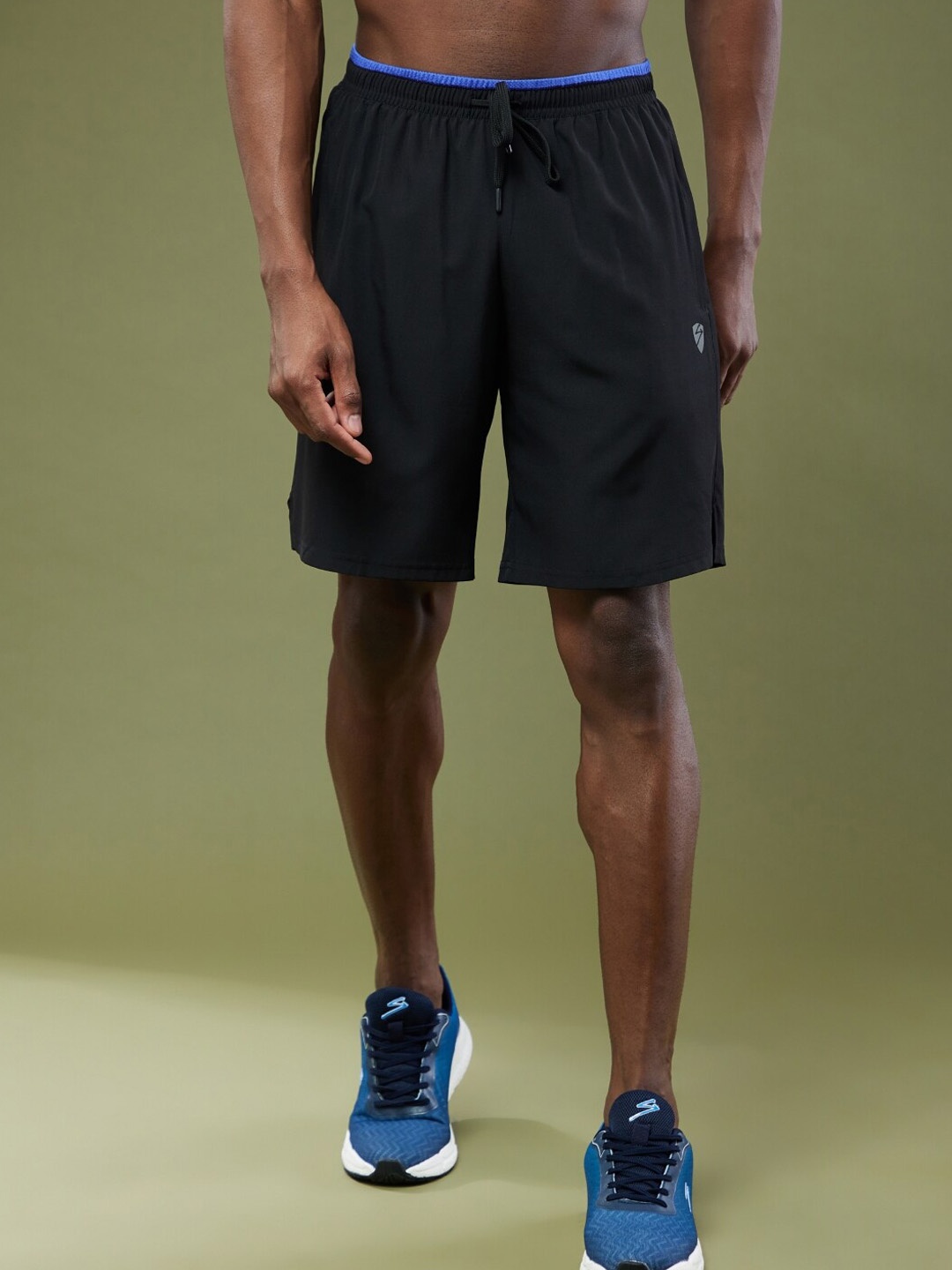 

UNPAR Men High-Rise Training or Gym Sports Shorts, Black