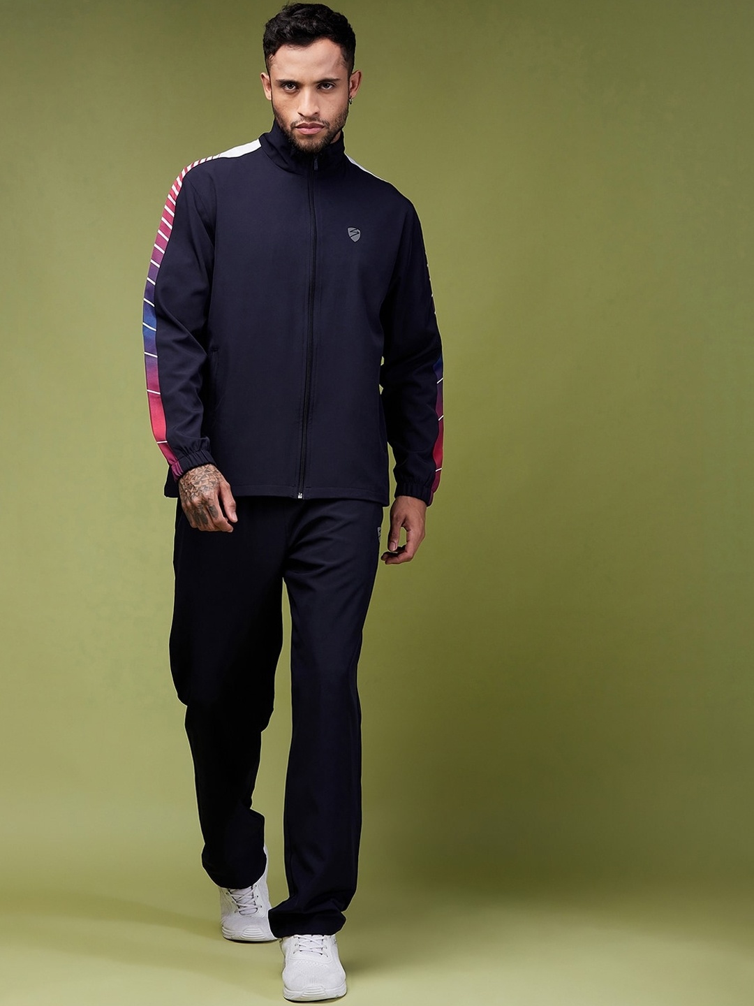 

UNPAR High Neck Tracksuits, Navy blue