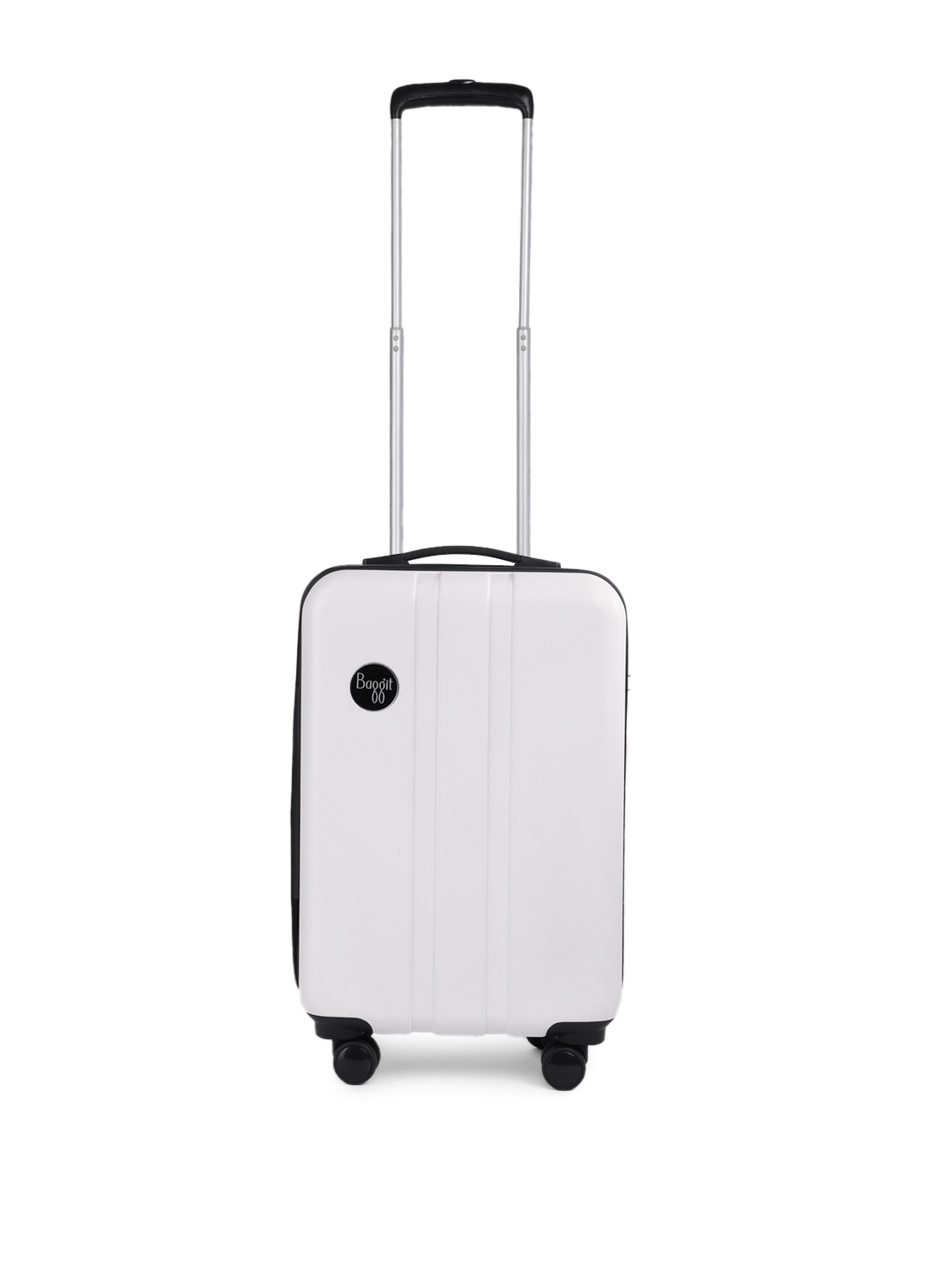 

Baggit Textured Cabin Trolley Bag, White
