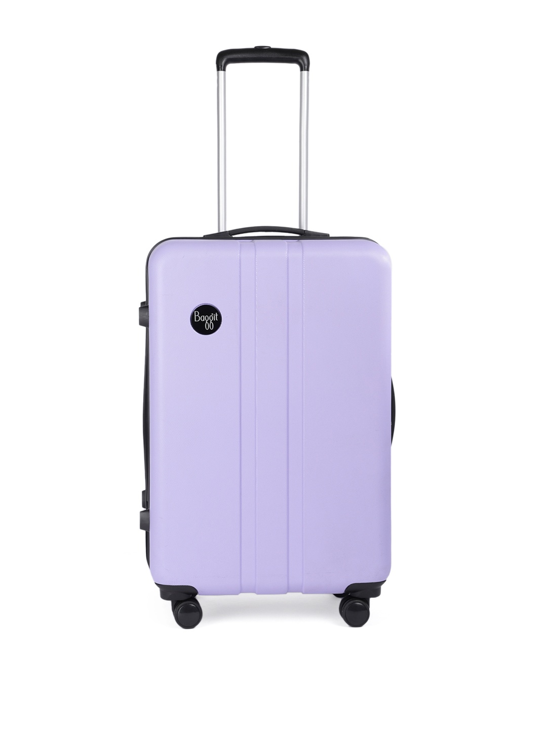 

Baggit Textured Hard-Sided Passion Medium Size Trolley Bag, Lavender