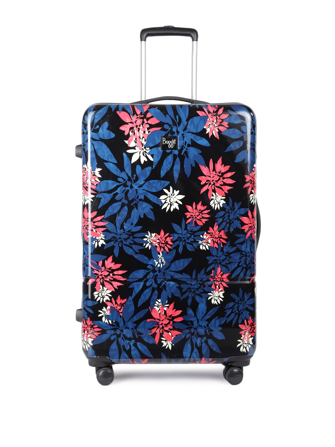

Baggit Printed Hard-Sided Flora Large Trolley Suitcase, Multi