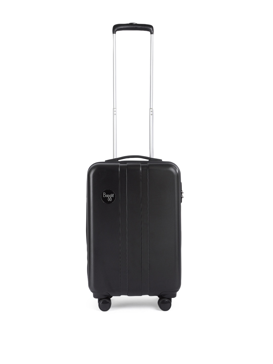 

Baggit Textured Cabin Trolley Bag, Black