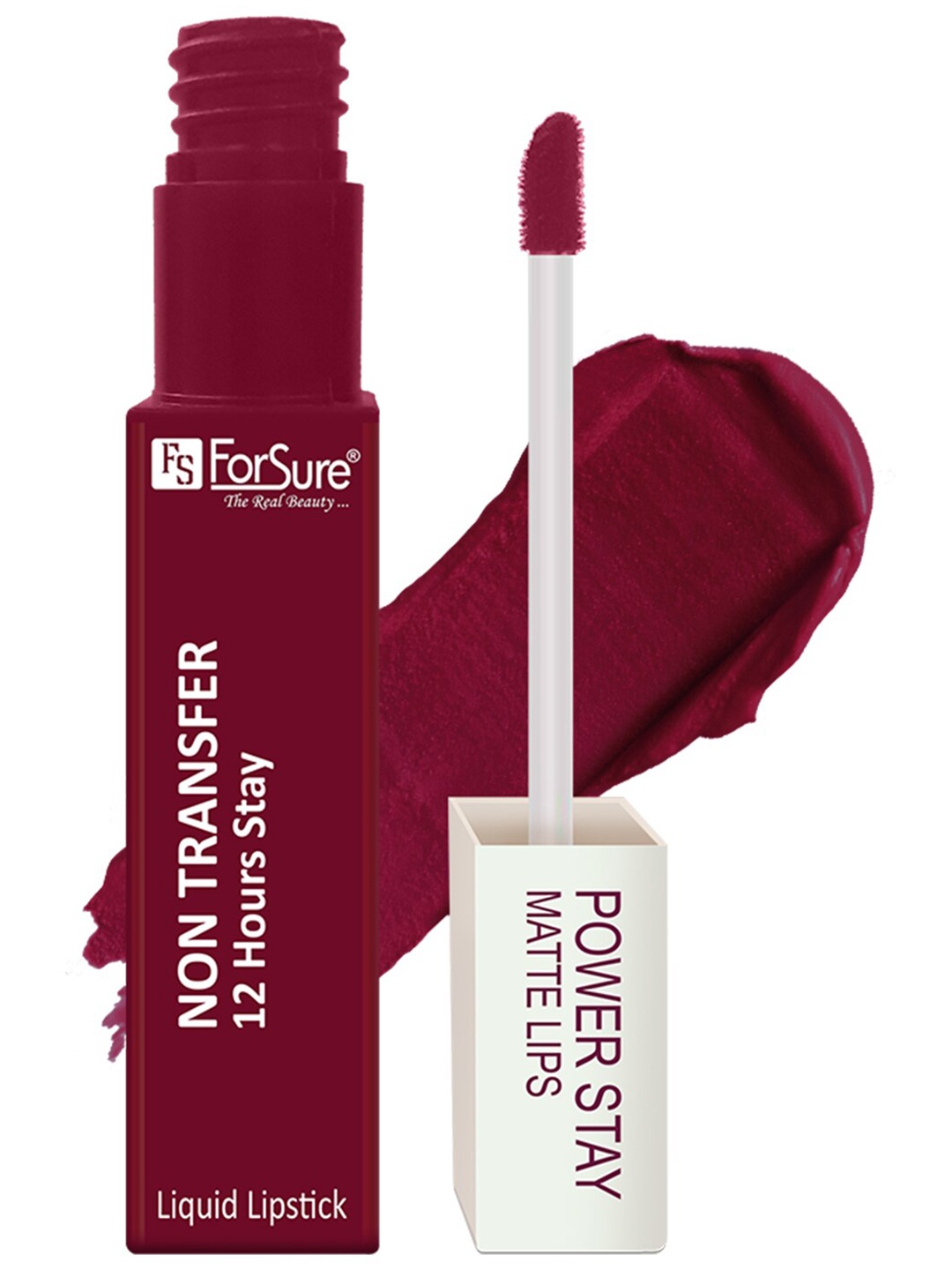 

ForSure Set Of 4 Power Stay Matte Non-Transfer Waterproof Liquid Lipstick - 5ml Each, Pink