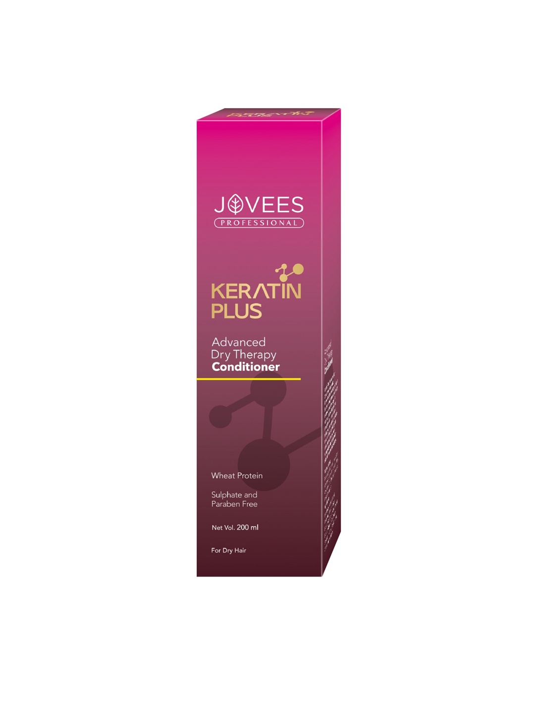 

Jovees Keratin Plus Dry Therapy Hair Conditioner - 200ml, Off white