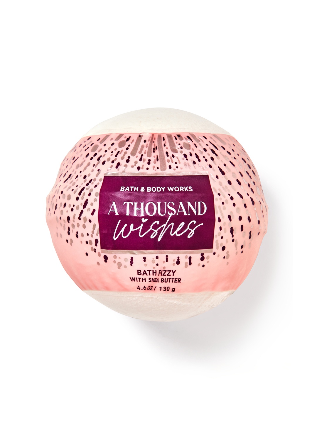 

Bath & Body Works A Thousand Wishes Bath Fizzy with Shea Butter - 130 g, Rose gold