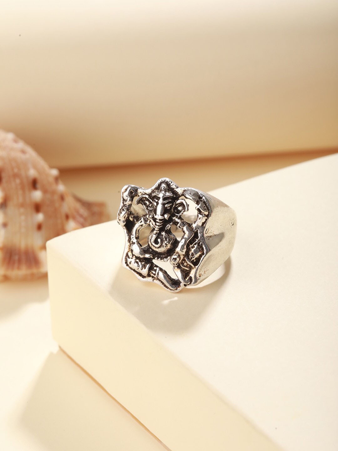 Priyaasi Silver-Plated Finger Ring