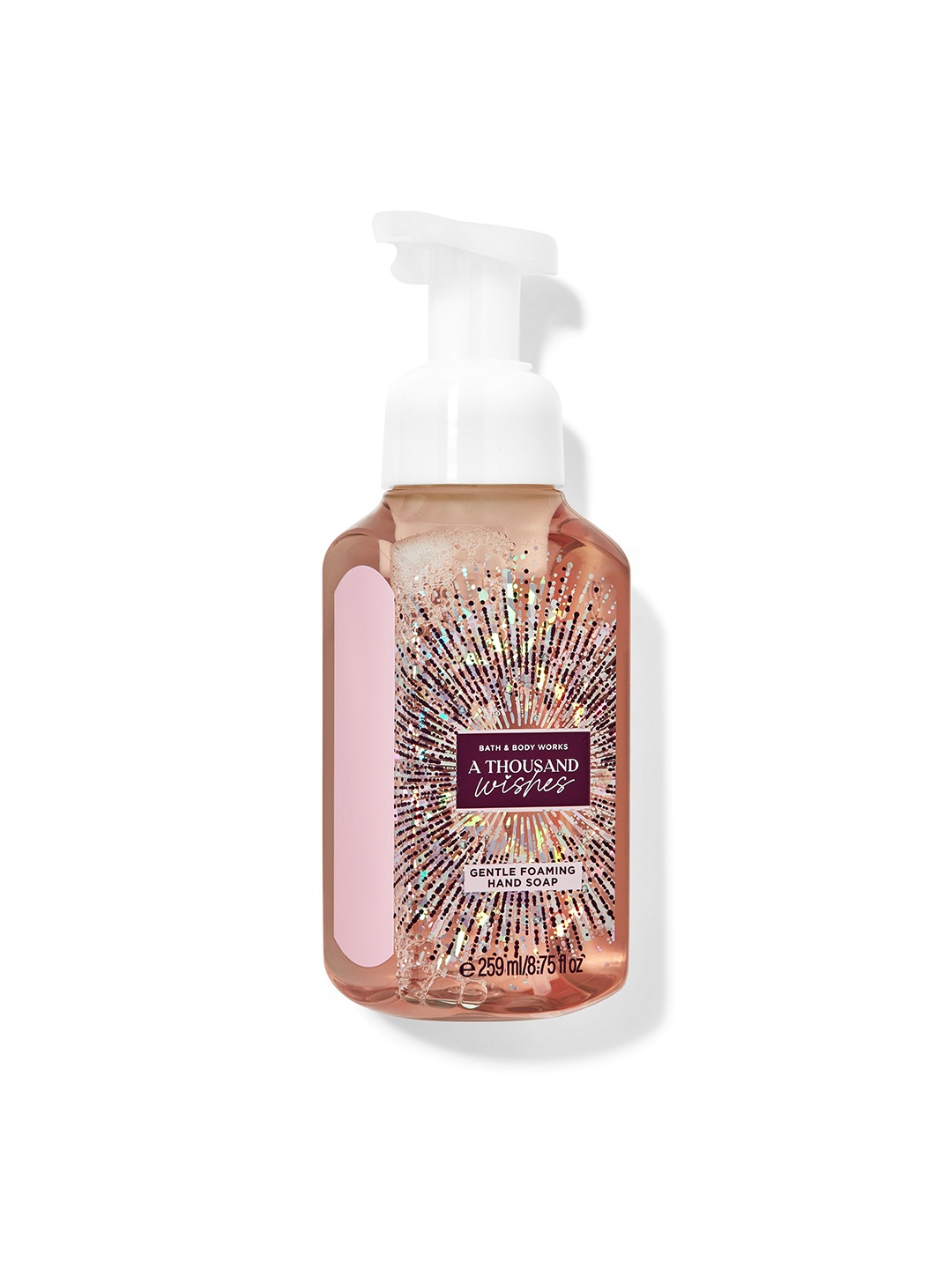 

Bath & Body Works A Thousand Wishes Gentle & Clean Foaming Hand Soap - 259ml, Pink