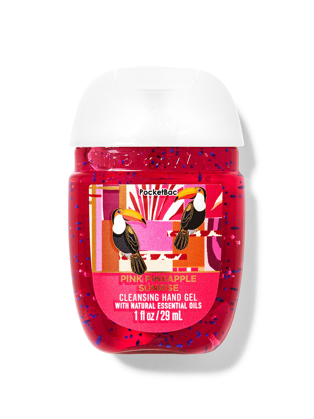 

Bath & Body Works PocketBac Pink Pineapple Sunrise Cleansing Hand Gel Sanitizer - 29ml