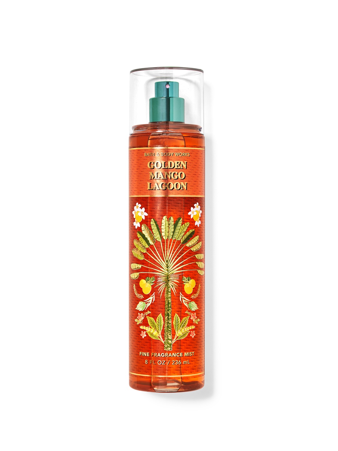 

Bath & Body Works Women Golden Mango Lagoon Fine Fragrance Mist - 236ml, Orange