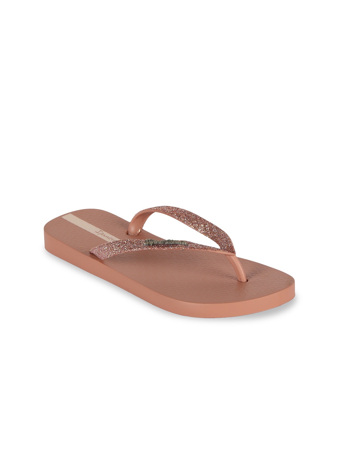 

iPanema Women Embellished Thong Flip-Flops, Beige