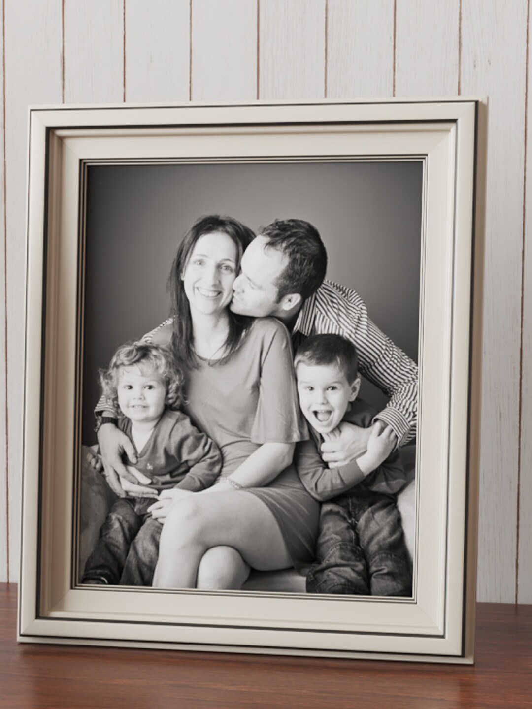 

Art Street Silver-Toned Premium 3D Table Photo Frame
